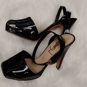 Patent leather YSL pumps size 7 1/2